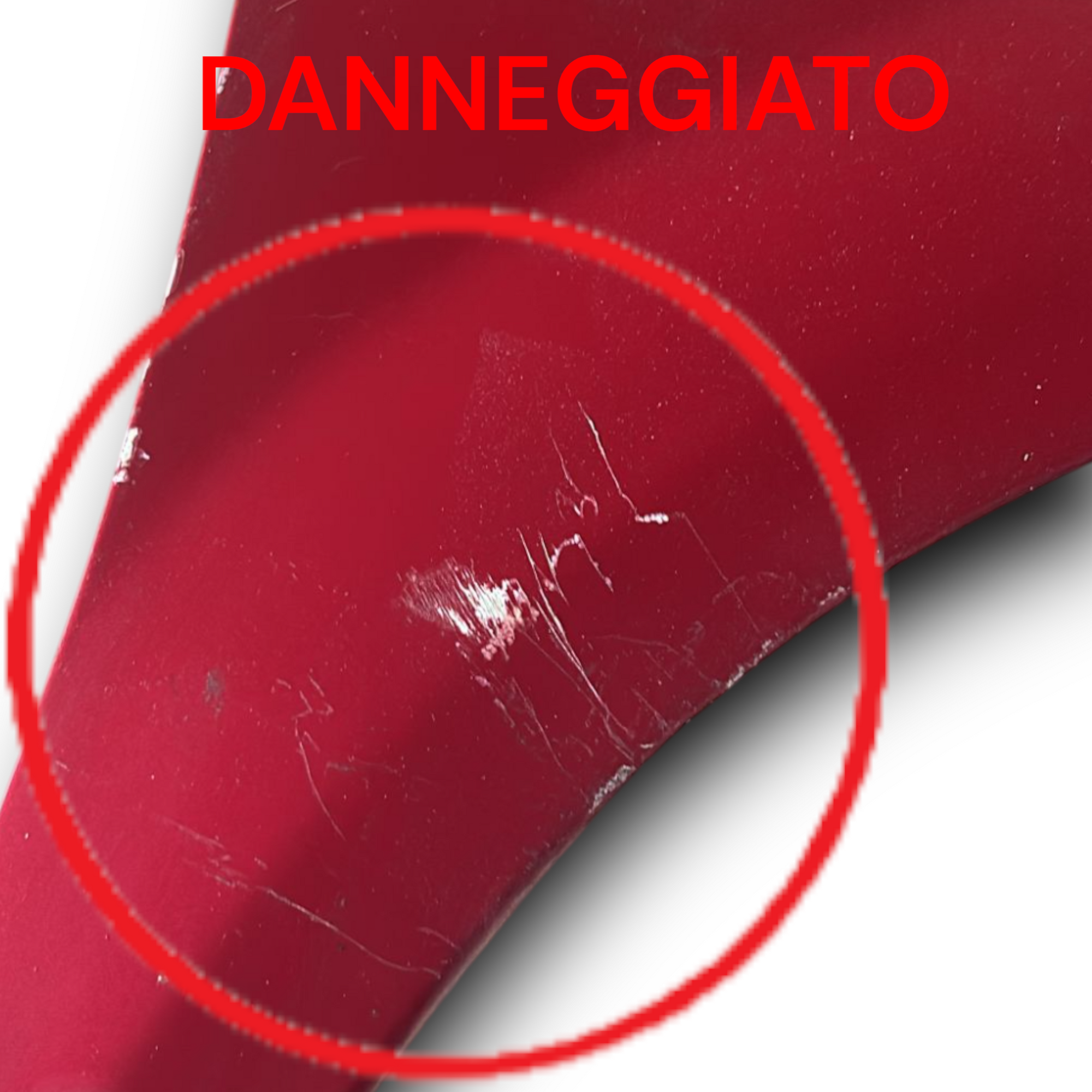 Front de boue avant Fiat Grande Punto (2005> 2012) Rouge