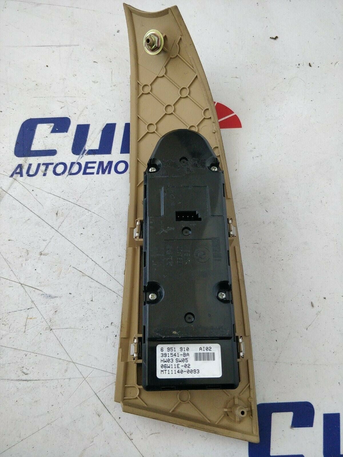 BMW Serie 5 E60 Comandi Alzacristalli Anteriore Sinistro Beige 6951910 - F&P CRASH SRLS - Ricambi Usati