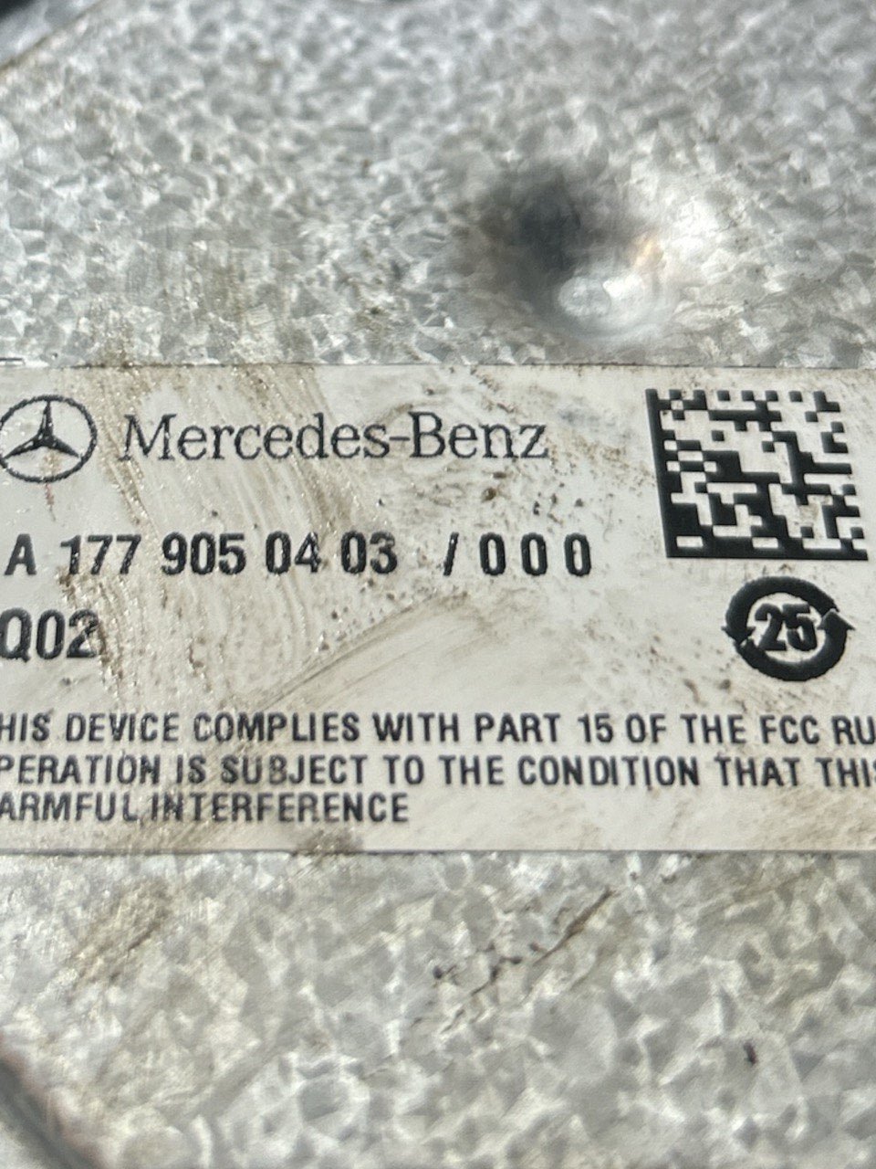 Centralina / Amplificatore Audio Mercedes Benz Classe A (W177) (2018 > ) cod.A1779050403 - F&P CRASH SRLS - Ricambi Usati