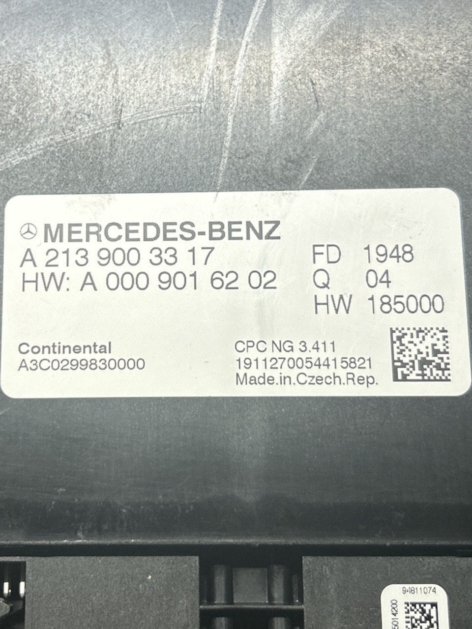 Centralina Cambio Automatico Mercedes Benz Classe A (W177) (2018 > ) cod.A2139003317 - F&P CRASH SRLS - Ricambi Usati