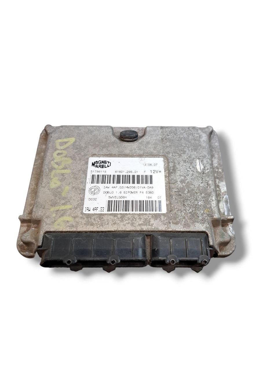 Centralina Ecu Motore Fiat Doblò 1.6 Benzina (2005-2011) COD:51786118 - F&amp;P CRASH SRLS - Ricambi Usati