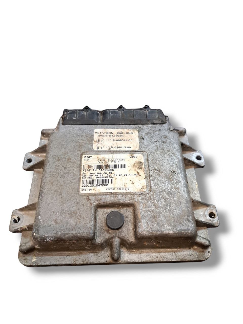 Centralina Ecu Motore Fiat Panda 169 1.2 Benzina-metano ( 2003 - 2012 ) COD:51822896 - F&amp;P CRASH SRLS - Ricambi Usati