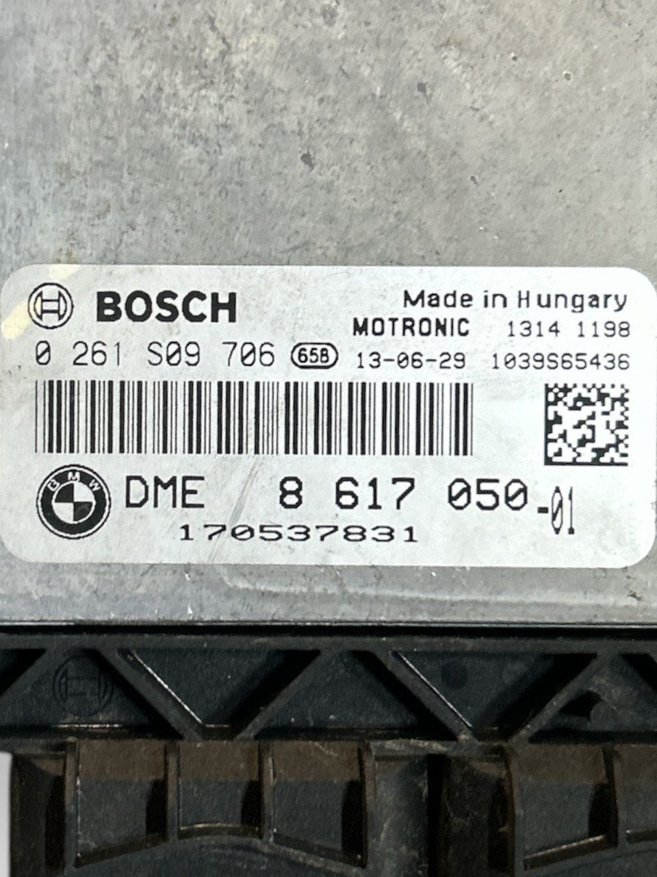 Centralina ECU Motore Mini Cooper (R56) 1.4 Benzina (2007 > 2013) cod.8617050 - F&P CRASH SRLS - Ricambi Usati