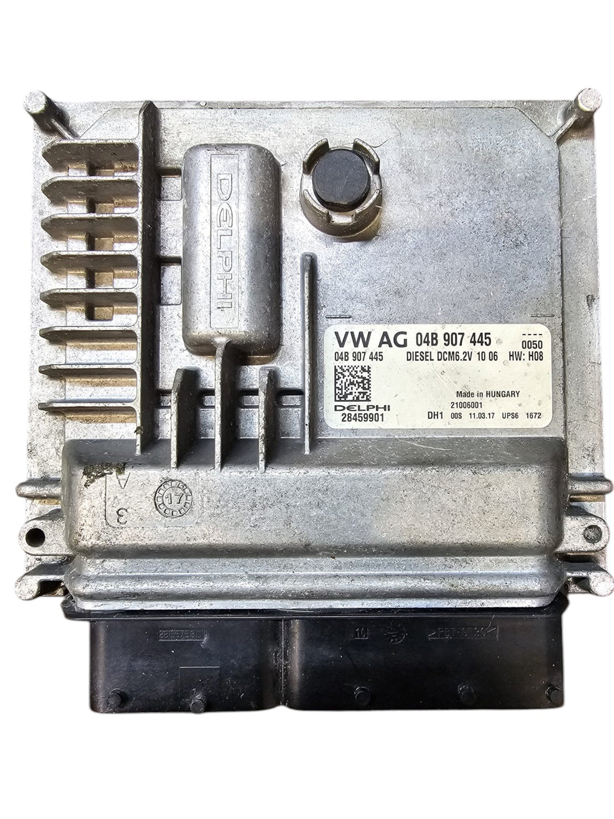 Centralina ECU Motore Skoda Fabia NJ 1.4 Diesel (2014 - 2021) Cod:04B907445 - F&amp;P CRASH SRLS - Ricambi Usati