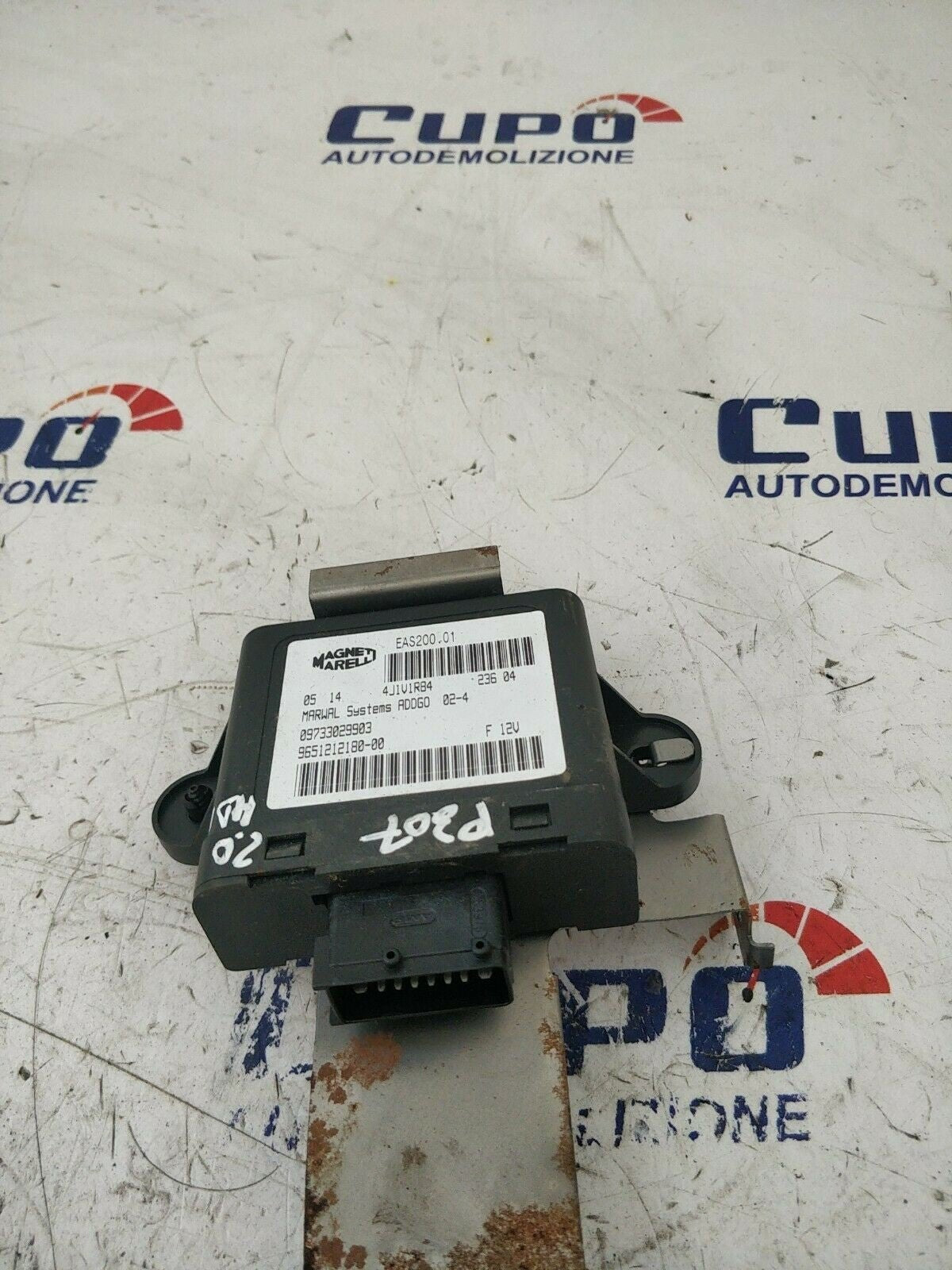 CENTRALINA FAP EAS200.01 PEUGEOT 307 2.0 HDi 9651212180 - F&amp;P CRASH SRLS - Ricambi Usati