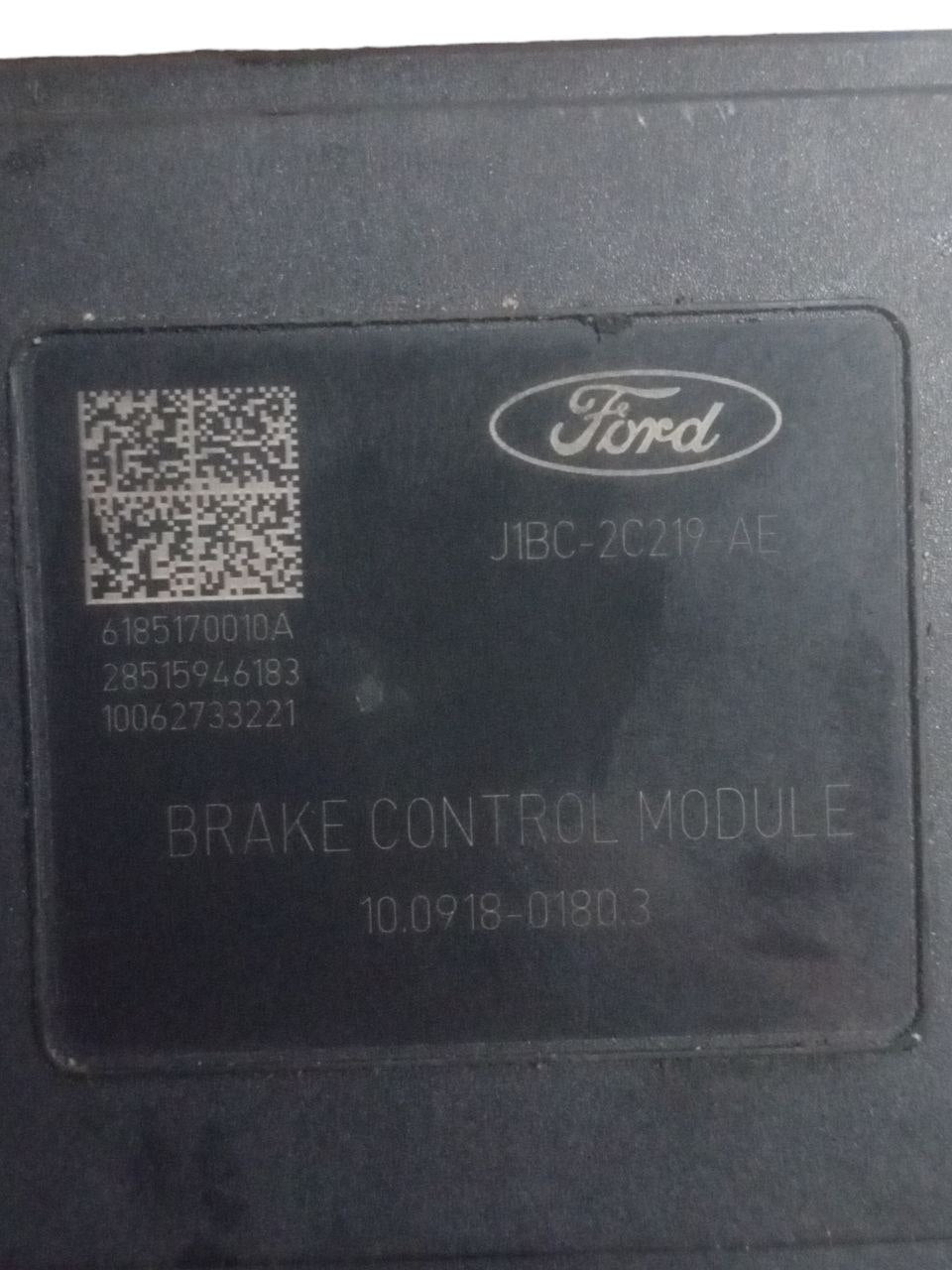 Centralina Pompa ABS Ford Fiesta mk7 1.0 Benzina (2018) cod: J1BC2C219AE - F&P CRASH SRLS - Ricambi Usati