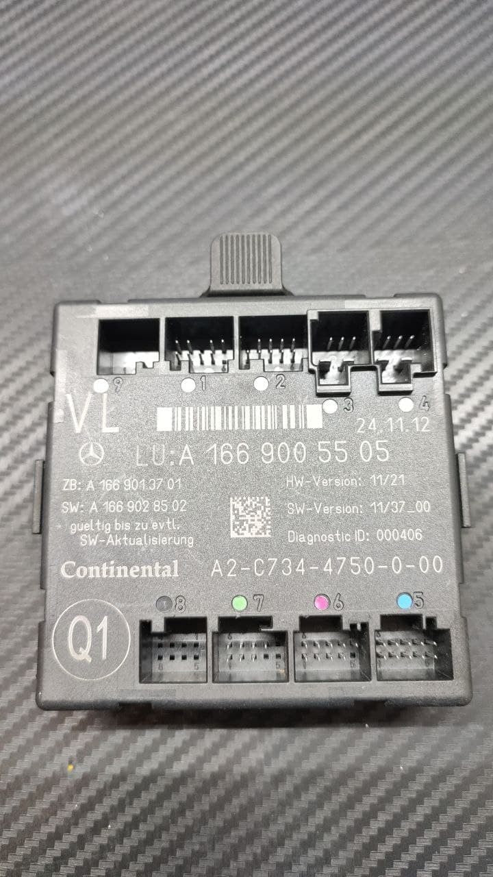 Centralina Porta Anteriore Sinistra Mercedes Class M W166 L Cod: 1669005505 - F&P CRASH SRLS - Ricambi Usati