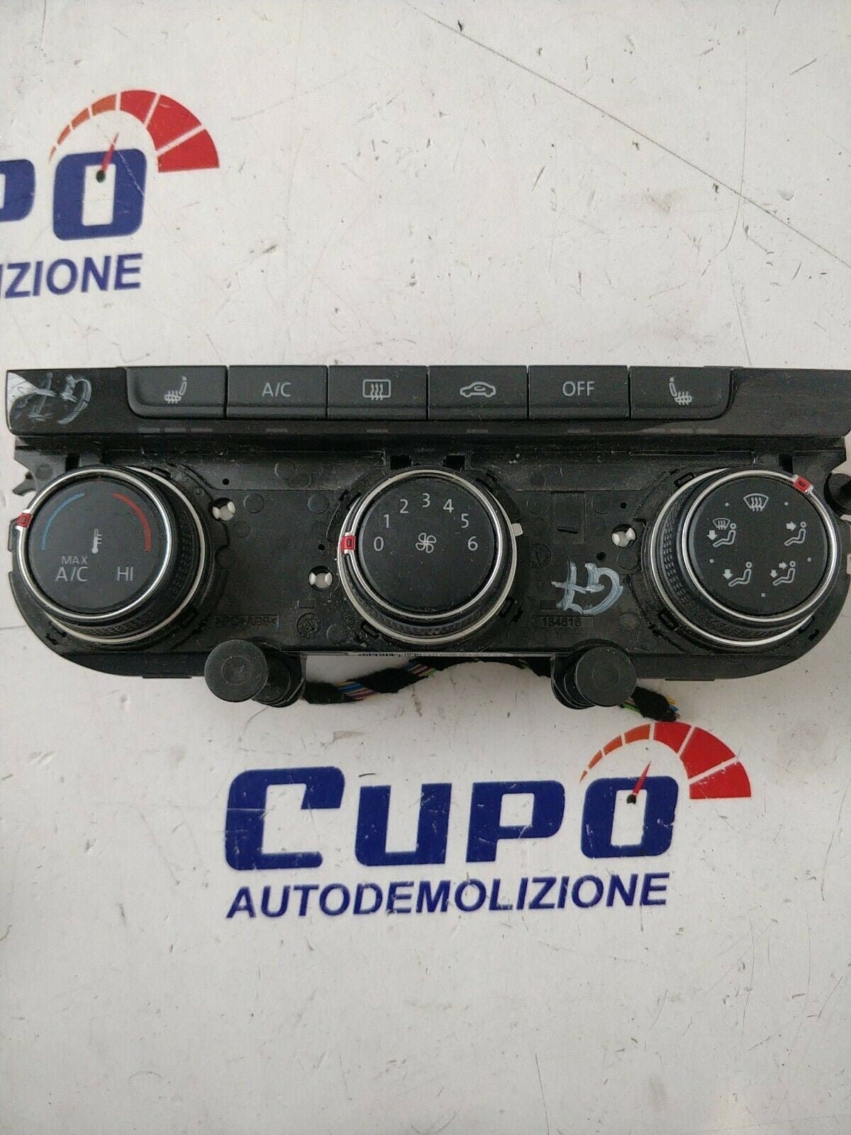 Comandi Controllo Climatizzatore VW Golf VII 5G0907426AA - F&amp;P CRASH SRLS - Ricambi Usati