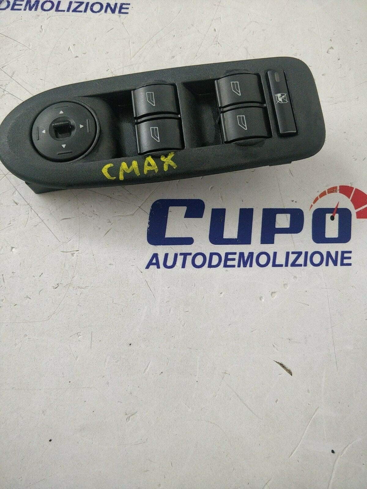 GRUPPO COMANDI ALZACRISTALLI 4 TASTI FORD FOCUS C-MAX Anteriore sx 7M5T14A132AA - F&P CRASH SRLS - Ricambi Usati