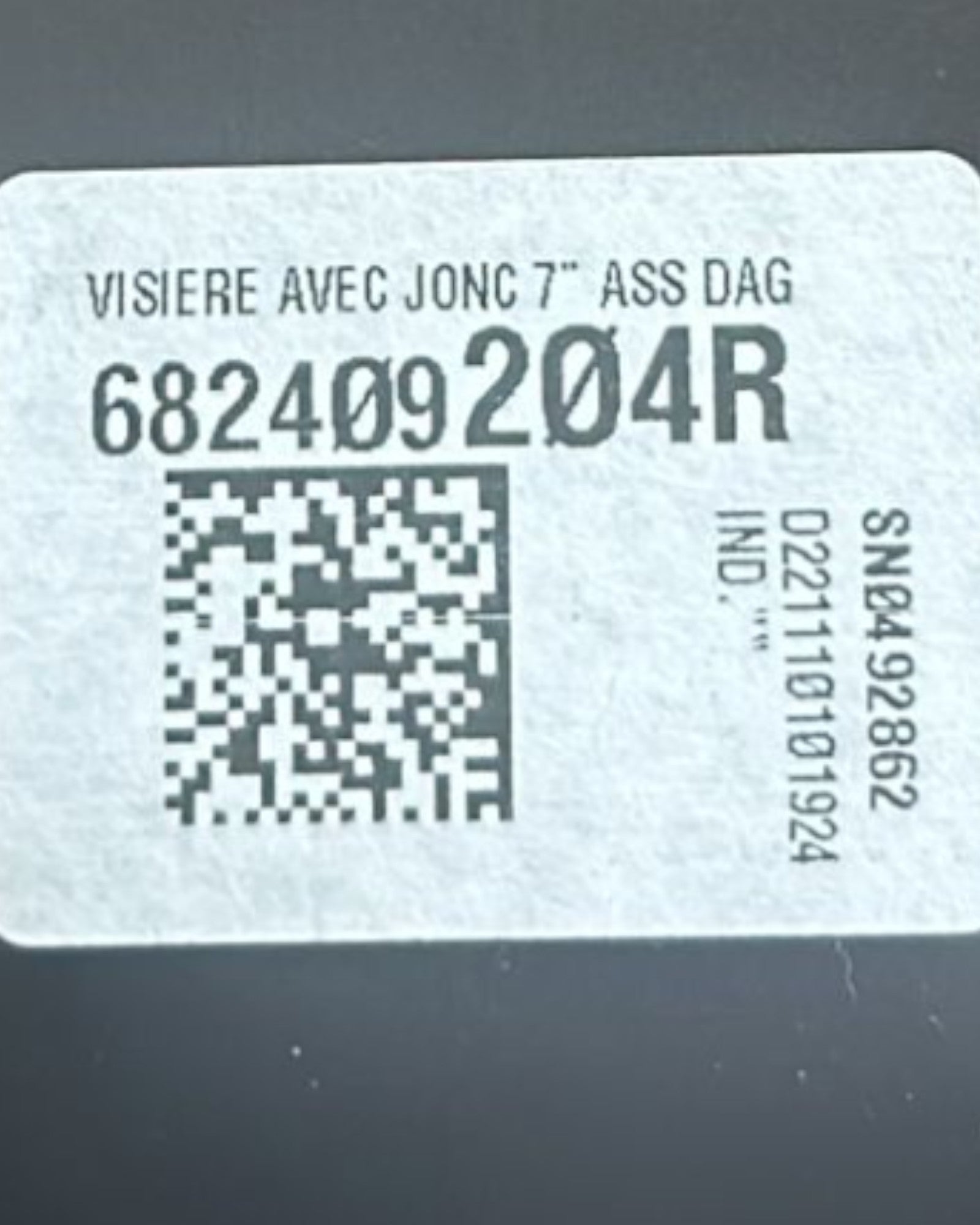 Mascherina Contachilometri / Tachimetro Renault Captur II cod.682409204R (2019 > ) - F&P CRASH SRLS - Ricambi Usati