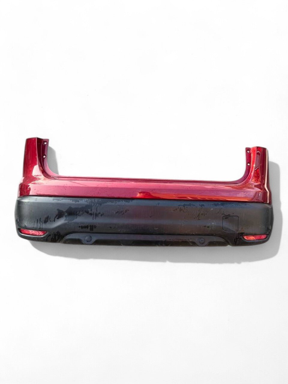 Paraurti posteriore bordeaux con sensori di parcheggio Nissan Qashqai J11 (2014 - 2021) - F&P CRASH SRLS - Ricambi Usati