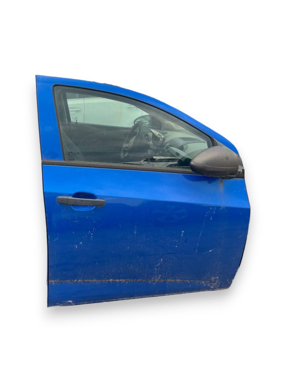 Porta anteriore destra blu elettrico Chevrolet Aveo (2011 - 2020) / portiera / sportello - F&amp;P CRASH SRLS - Ricambi Usati