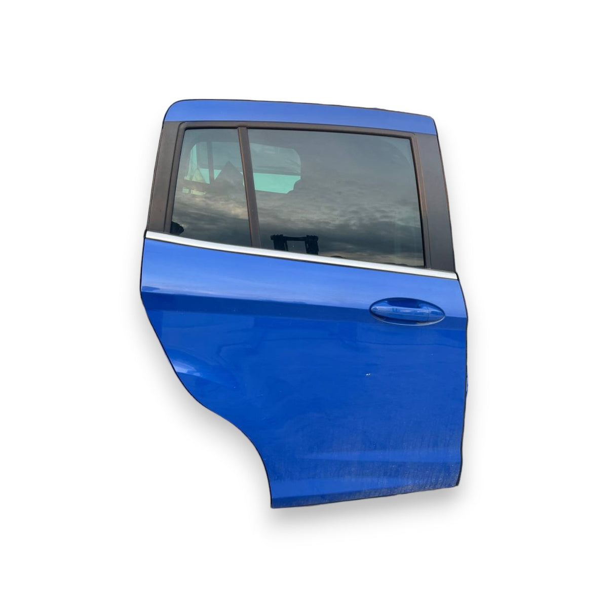 Porta / Portiera posteriore destra (dx) Ford B - Max (2012 al 2018) Blu - F&amp;P CRASH SRLS - Ricambi Usati