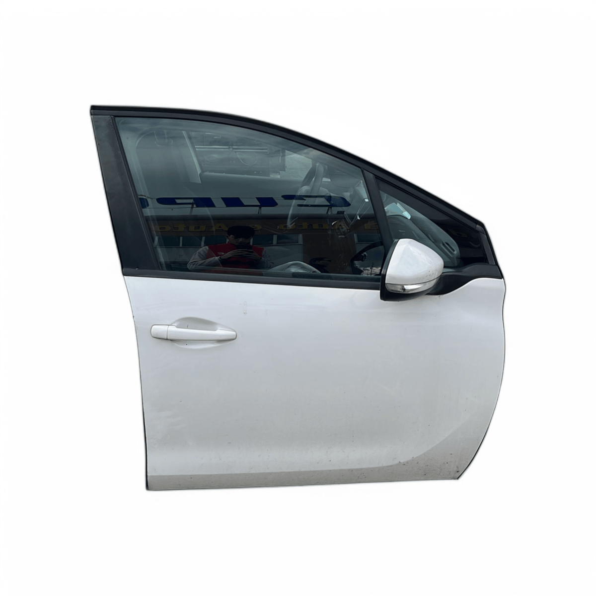 Porta / portiera / sportello anteriore destro bianco Peugeot 208 5 porte (2012 - 2019) - F&amp;P CRASH SRLS - Ricambi Usati