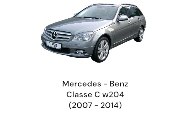 Porta / Portiera / Sportello posteriore sinistro Mercedes - Benz Classe C W204 sw (2007 - 2014) - F&P CRASH SRLS - Ricambi Usati