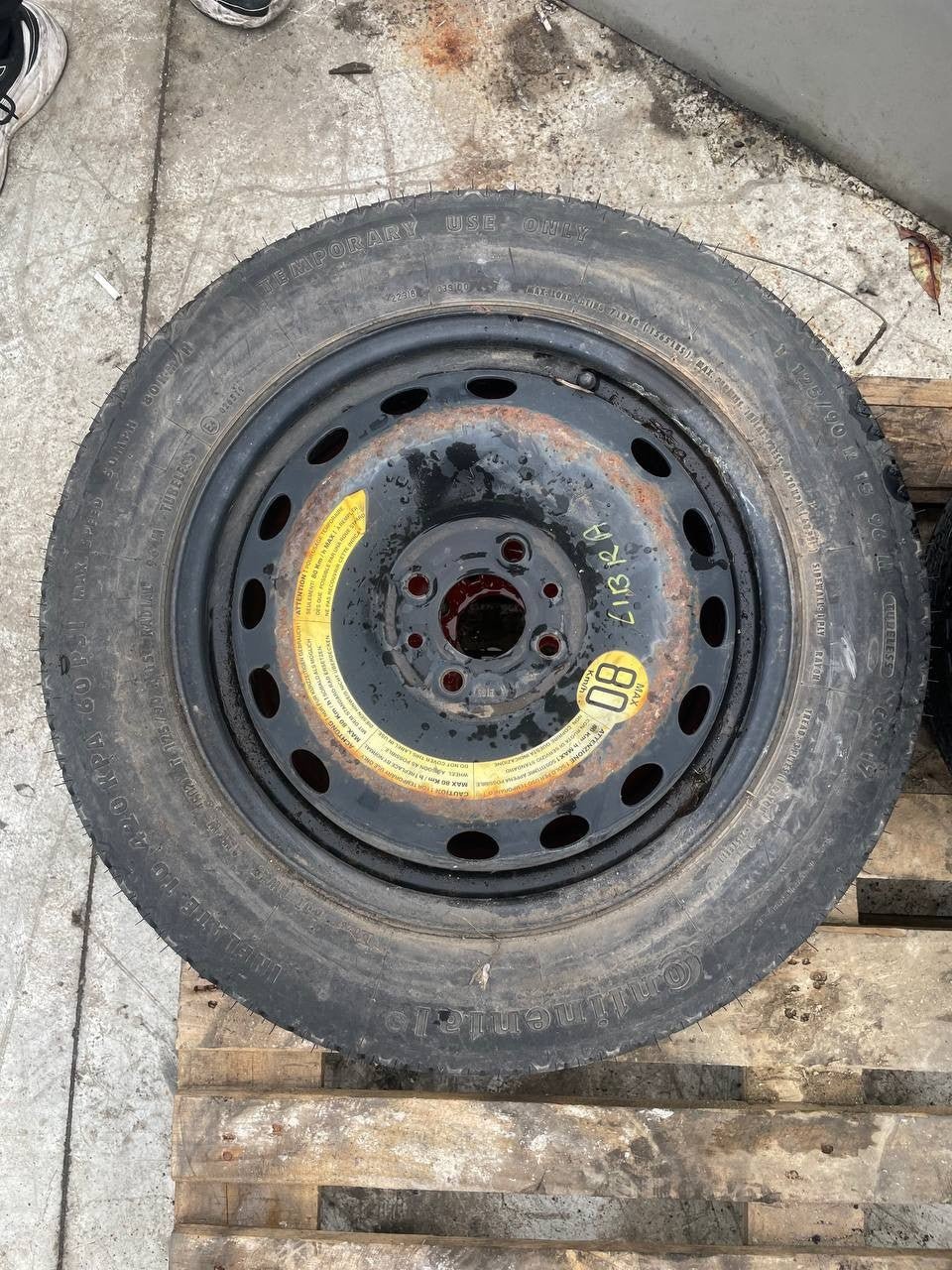 Ruotino di scorta Lancia Lybra 125/90 r15 - F&P CRASH SRLS - Ricambi Usati