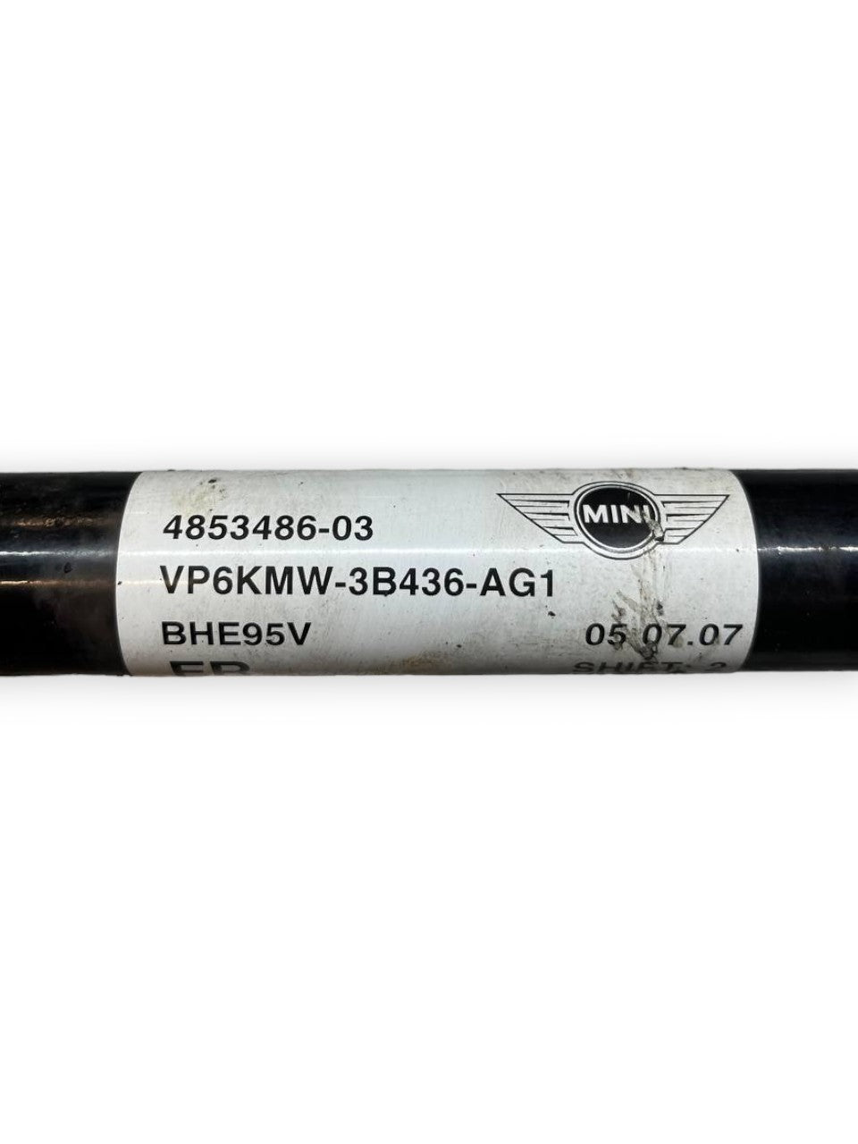 Semiasse / Albero Motore / Trasmissione anteriore destro (dx) Mini One R56 (2007) Cambio Manuale 6 Marce cod: 4853486 - 03 - F&P CRASH SRLS - Ricambi Usati