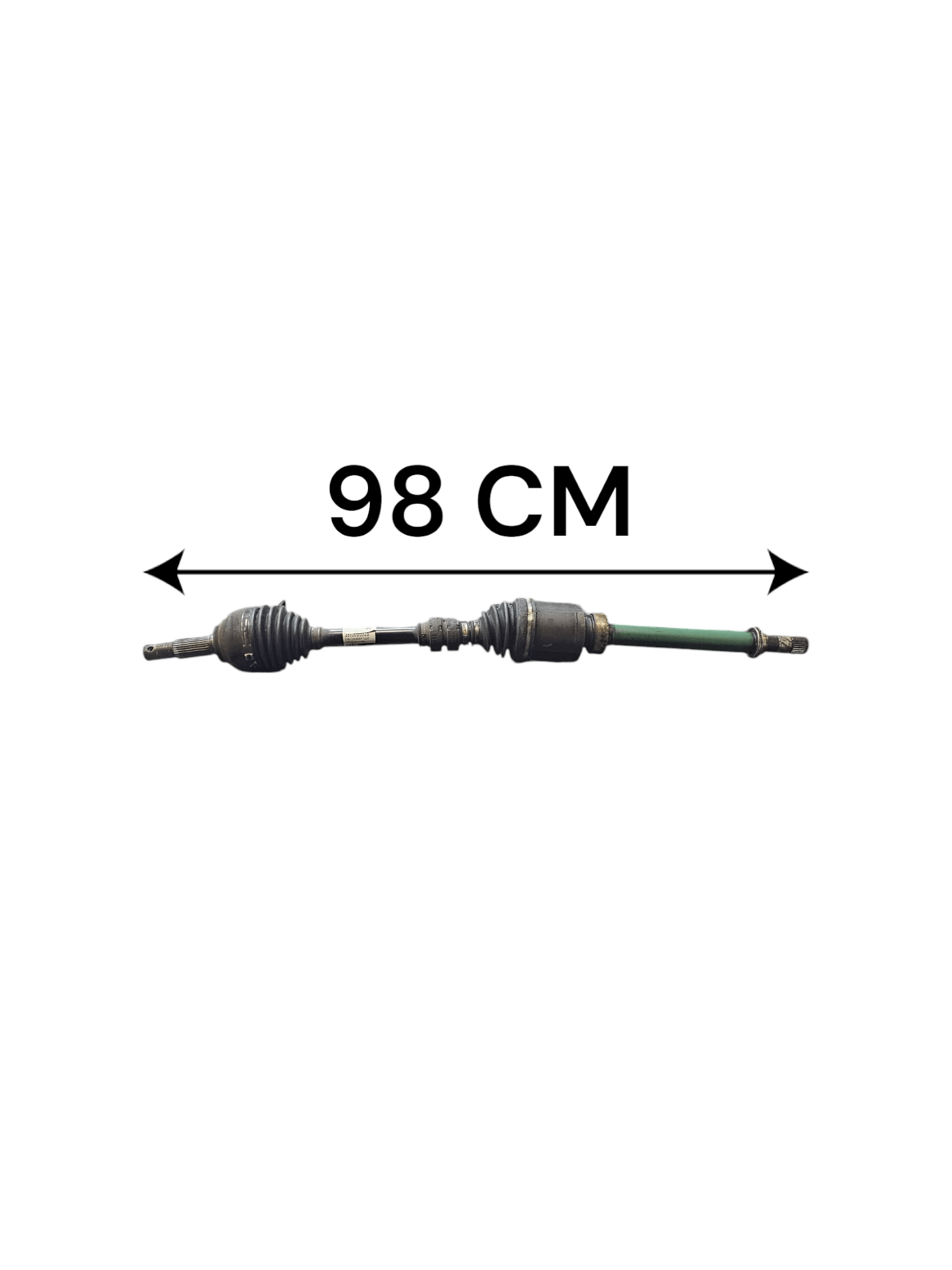 Semiasse Anteriore Destro Nissan Qashqai J10 1.5 Diesel Cod:EBJ100MBP122F (2006 - 2014)Cambio Manuale / Albero Motore / Trasmissione - F&P CRASH SRLS - Ricambi Usati