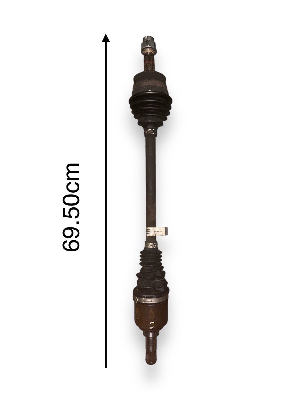 SemiAsse / SemiAlbero Anteriore Sinistro Fiat Punto EVO 1.2 Benzina cod.51947026 (2012 > 2018) Cambio Manuale - F&P CRASH SRLS - Ricambi Usati