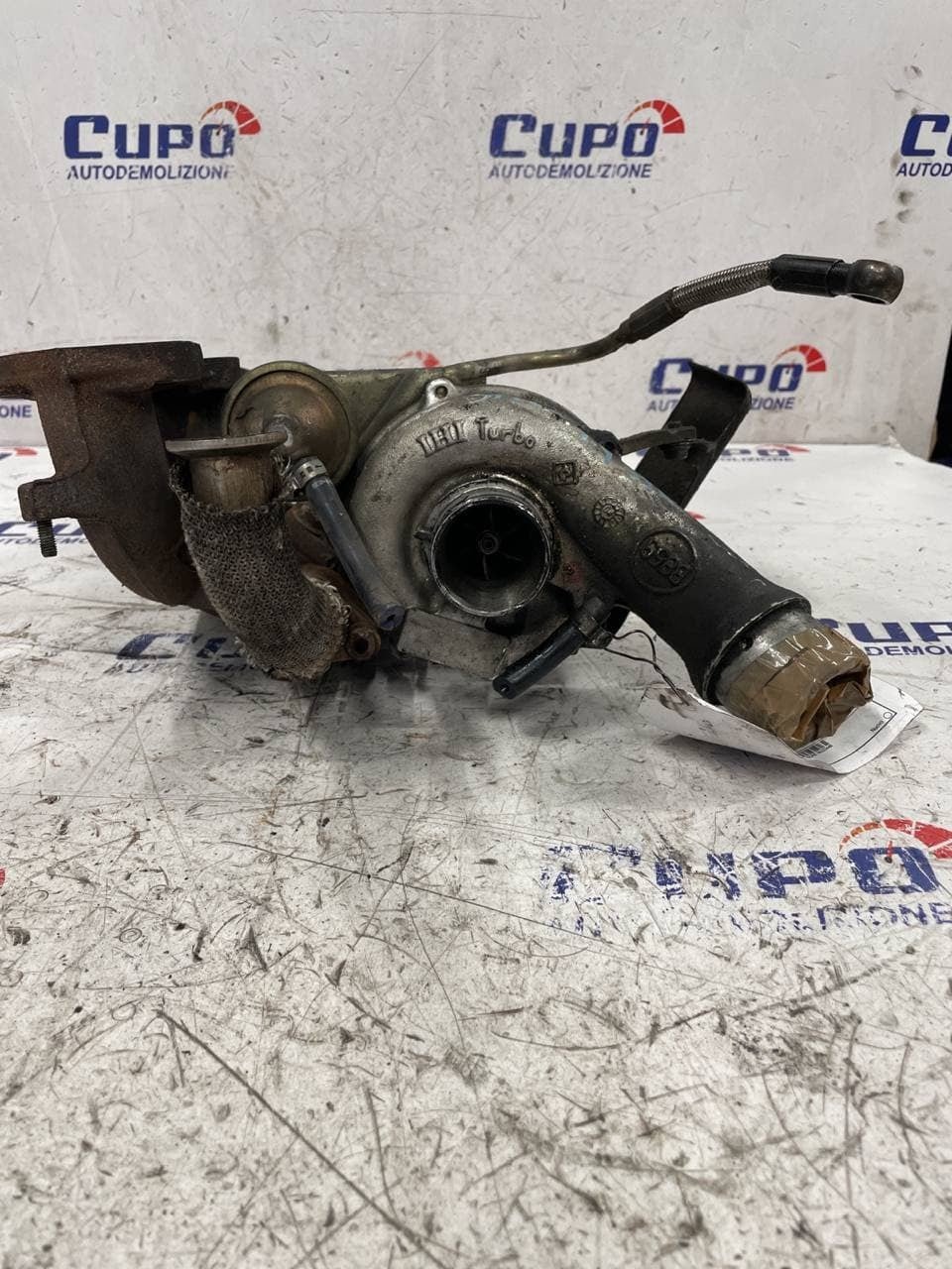 Turbo / Turbina / Turbocompressore Fiat stilo 1.9 JTD 55181245 - F&amp;P CRASH SRLS - Ricambi Usati